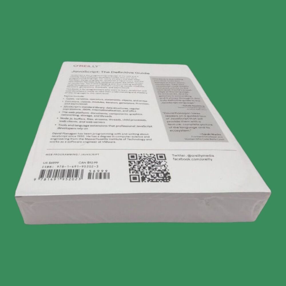 NEW O' Reilly JavaScript Seventh Edition - The Definitive Guide - David Flanagan - Picture 7 of 8